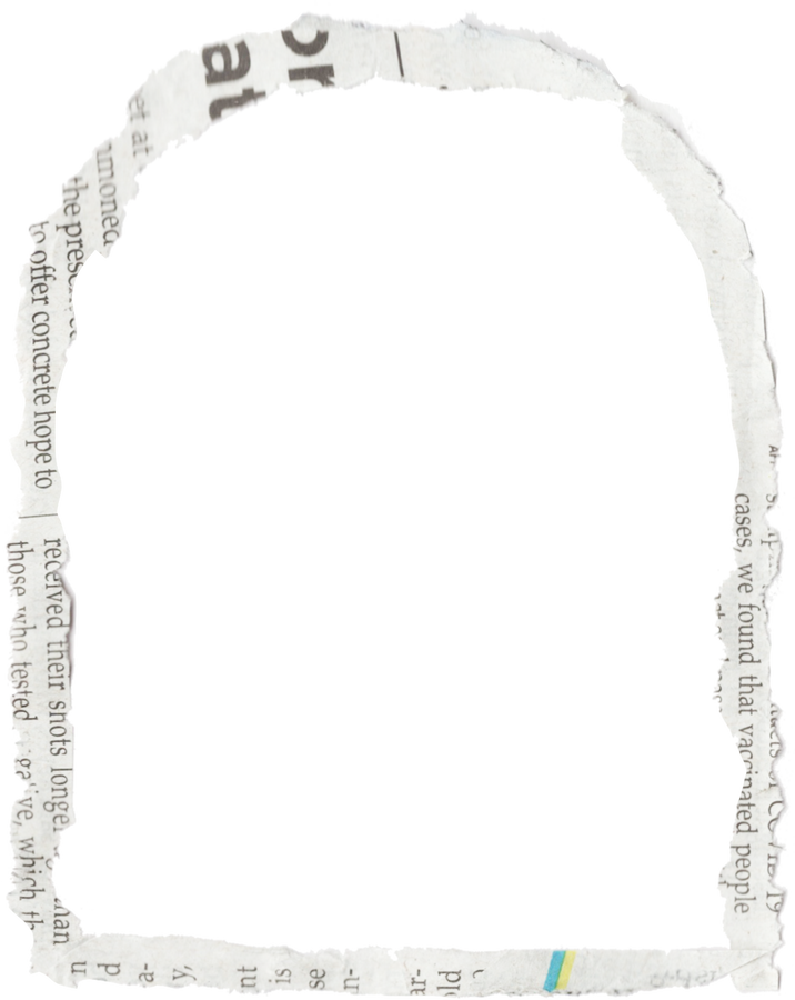 Ripped Paper Style Frame